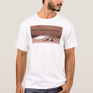T-shirt Ne réveillez jamais un poète de sommeil
