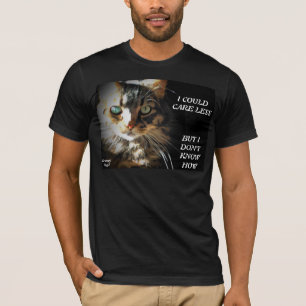 T-shirt Ne sait pas comment s'en soucier moins