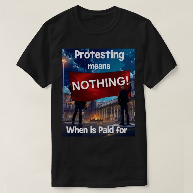 T-shirt Ne signifie rien n° 4 (Design devant)