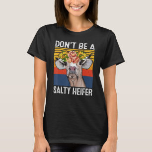 T-shirt Ne sois pas un cochonnet salé Louvain des vaches H