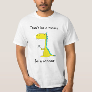 T-shirt Ne sois pas un crétin, sois un gagnant