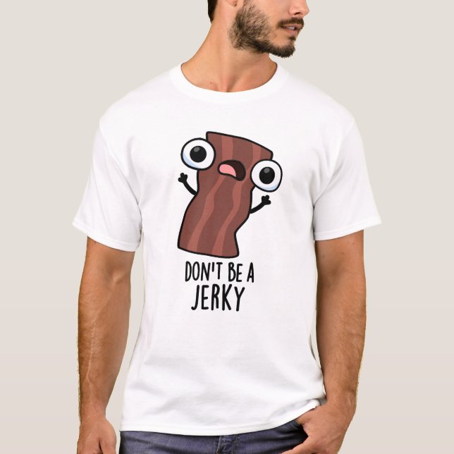 T-shirt Ne sois pas un jeu de nourriture amusant (Devant)