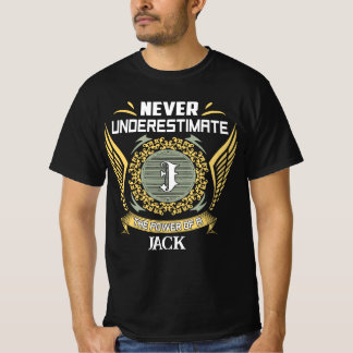 T-shirt Ne sous-estimez jamais la puissance d'un Jack
