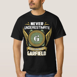 T-shirt Ne sous-estimez jamais le pouvoir d'un Garfield
