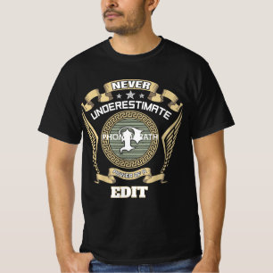 T-shirt Ne sous-estimez jamais le pouvoir d'un PHOMMARATH