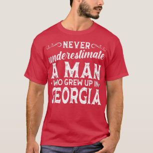 T-shirt Ne Sous-Estimez Jamais Un Homme Qui A Grandi En Gé