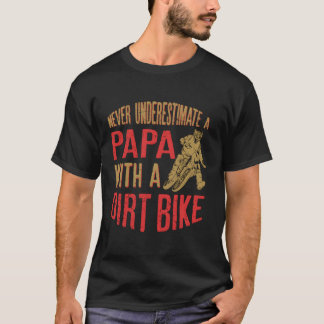 T-shirt Ne Sous-Estimez Jamais Un Papa Avec Un Cadeau De V
