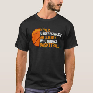 T-shirt ne sous-estimez jamais un vieil homme qui connaît