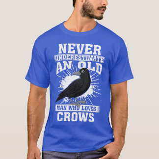 T-shirt Ne Sous-Estimez Jamais Un Vieux Homme Qui Aime Les