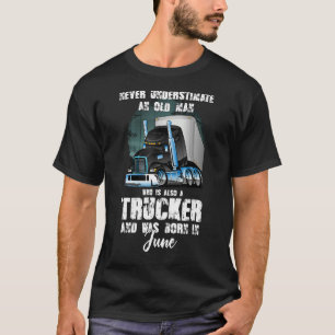 T-shirt Ne Sous-Estimez Jamais Un Vieux Homme Qui Est Un T
