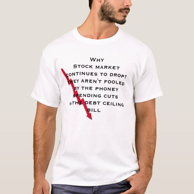 T-shirt Ne soyez pas dupé par de fausses réductions des (Devant)