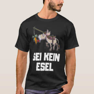 T-shirt Ne soyez pas un âne finance bourse tra