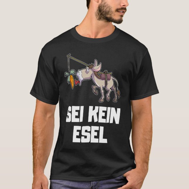 T-shirt Ne soyez pas un âne finance bourse tra (Devant)