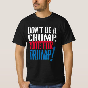 T-shirt ne soyez pas un voeu pieux pour Trump