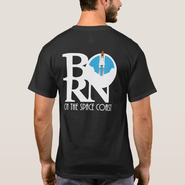 T-shirt NÉ sur la côte spatiale (Dos)
