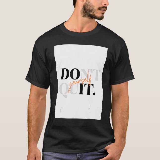 T-shirt Ne t'abandonne pas (Devant)
