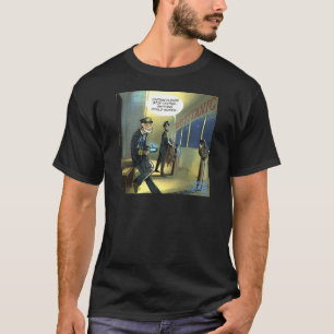 T-shirt Ne textez pas et Titanic drôle