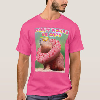 T-shirt Ne T'Inquiète Pas D'Être Capy Capybara