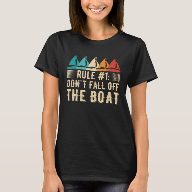 T-shirt Ne tombez pas de la voile 1 (Devant)