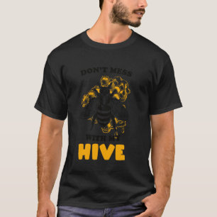 T-shirt Ne touche pas à ma ruche abeille miel apiculteur A
