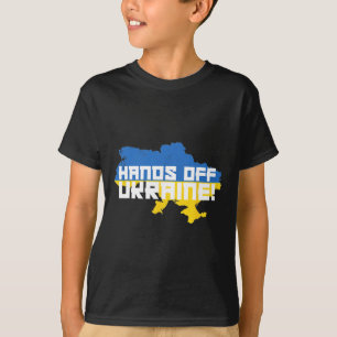 T-shirt Ne touchez pas à l'Ukraine Poutine Protestation Ru