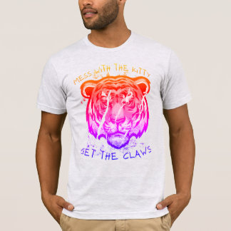 T-shirt Ne touchez pas au chaton