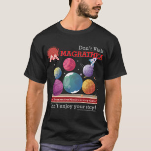T-shirt Ne visitez pas Magrathea