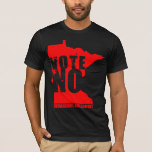 T-SHIRT NE VOTEZ AUCUN AMENDEMENT DE MARIAGE DU MINNESOTA