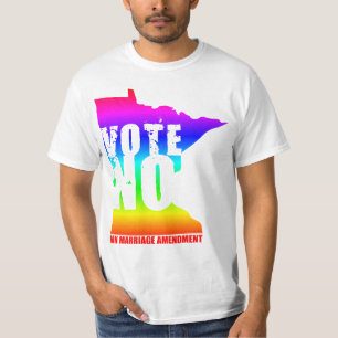T-SHIRT NE VOTEZ AUCUN AMENDEMENT DE MARIAGE DU MINNESOTA