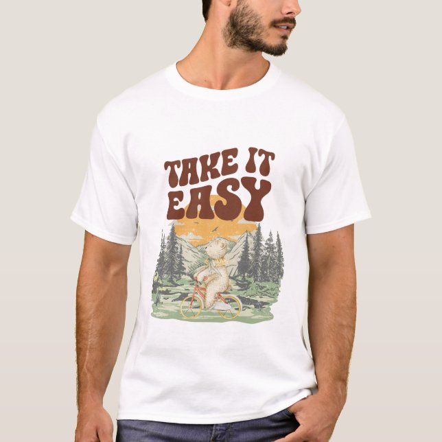 T-shirt Ne vous en faites pas (Devant)