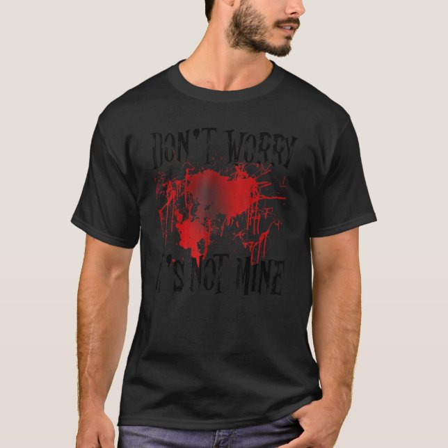 T-shirt Ne vous inquiétez pas, ce n'est pas une source de  (Devant)
