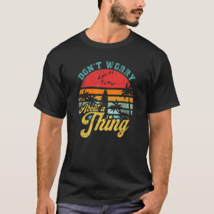 T-shirt Ne vous inquiétez pas d'une chose jamaïcaine Rasta