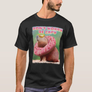 T-shirt Ne vous inquiétez pas être Capy Capybara
