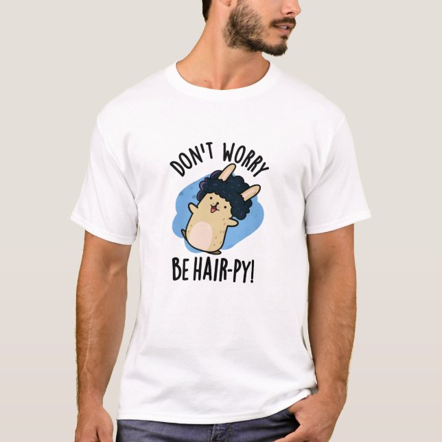T-shirt Ne vous inquiétez pas être coiffeuse drôle chaise  (Devant)