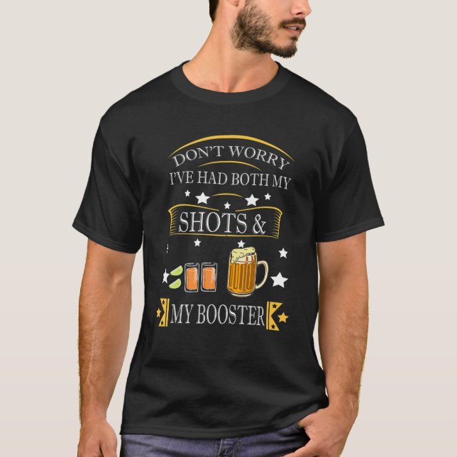 T-shirt Ne vous inquiétez pas, j'ai eu à la fois mes chaus (Devant)