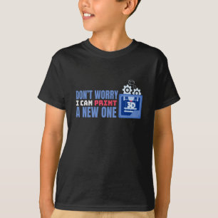T-shirt Ne vous inquiétez pas, je peux imprimer une impre