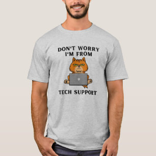 T-shirt Ne vous inquiétez pas je suis du support technique