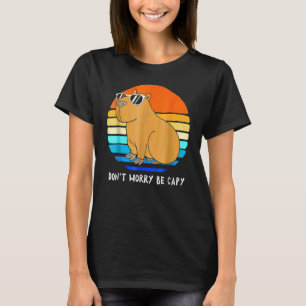 T-shirt Ne vous inquiétez pas, soyez Capy - Capybara Vinta