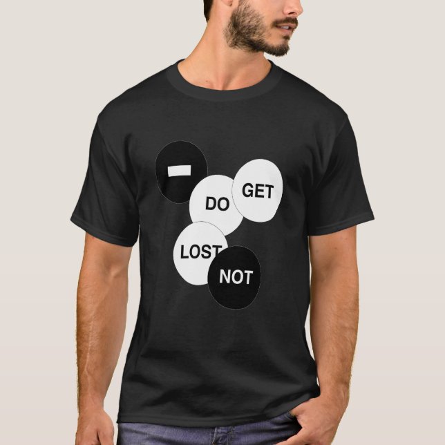 T-shirt Ne vous perdez pas (Devant)