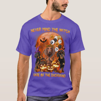 T-shirt Ne vous souciez pas de la sorcière, méfiez-vous du