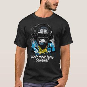 T-shirt Ne vous souciez pas d'être des bananes
