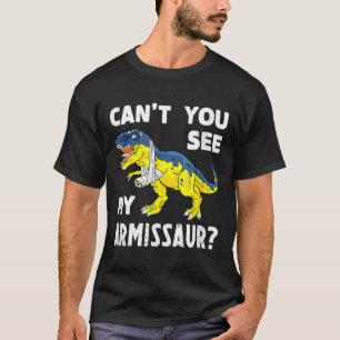 T-shirt Ne voyez-vous pas mon Armissaur Drôle Blessure au