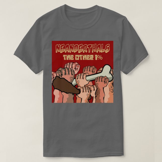 T-shirt Neandertal L'autre (Design devant)