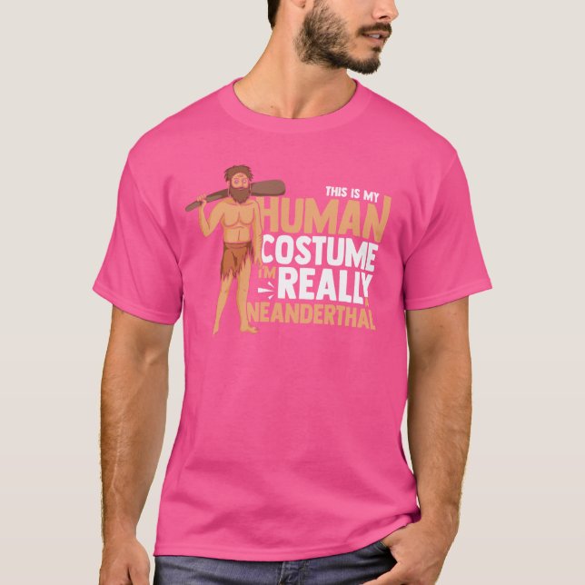 T-shirt Neandertal Man DNA Eurasian Primate Documentaire (Devant)