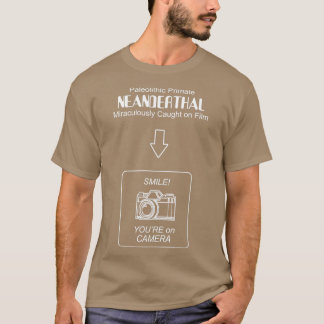 T-shirt Neanderthal Caught on Film