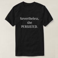 Néanmoins, elle a persisté.