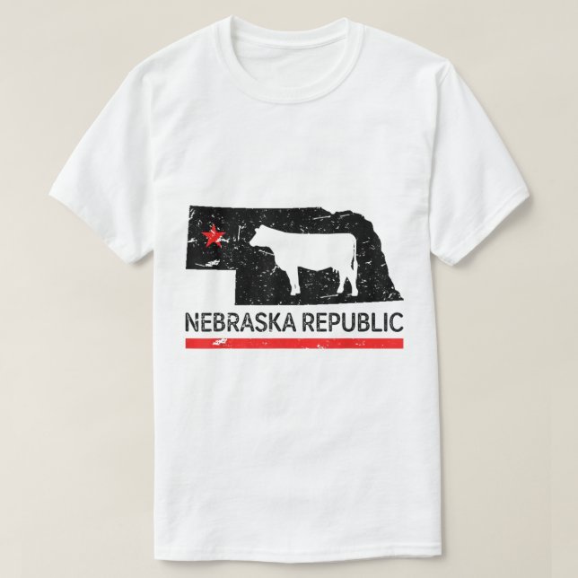 T-shirt Nebraska (Design devant)