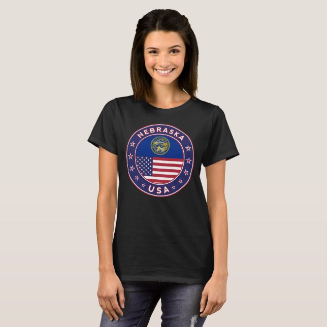 T-shirt Nebraska (Devant entier)