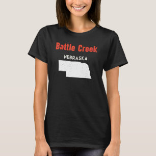 T-shirt Nebraska États-Unis Amérique Voyage Nebraskan bata