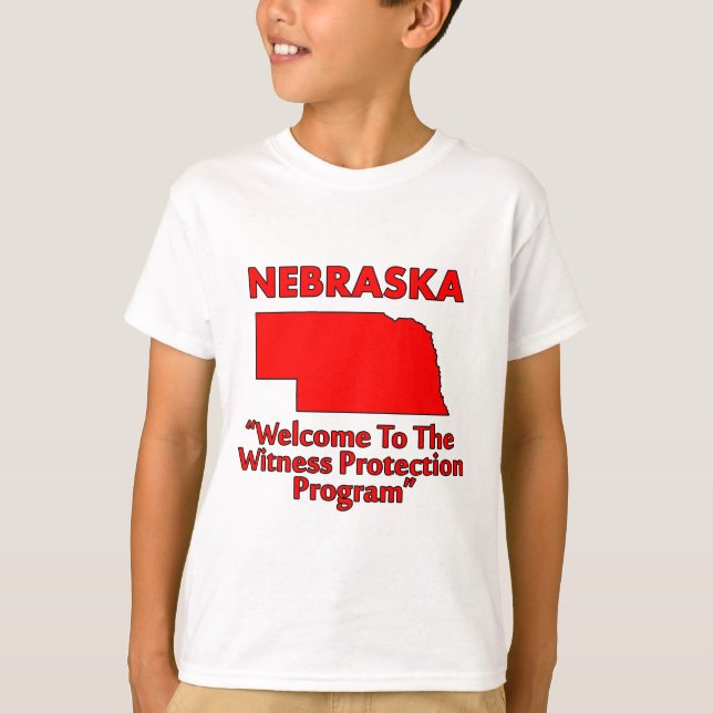 T-shirt Nebraska - Programme de protection des témoins (Devant)